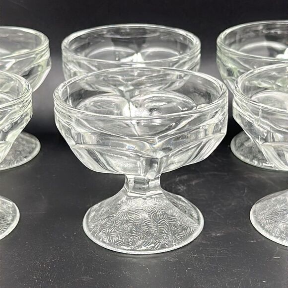 Vintage sorbet bowl x8 - Picture 2 of 3